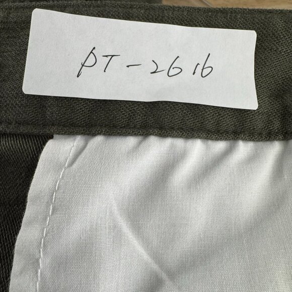 J. Crew Cotton Camp Pant Womens Size 22 Spanish Moss Green NWT PT-2616 - Picture 2 of 11